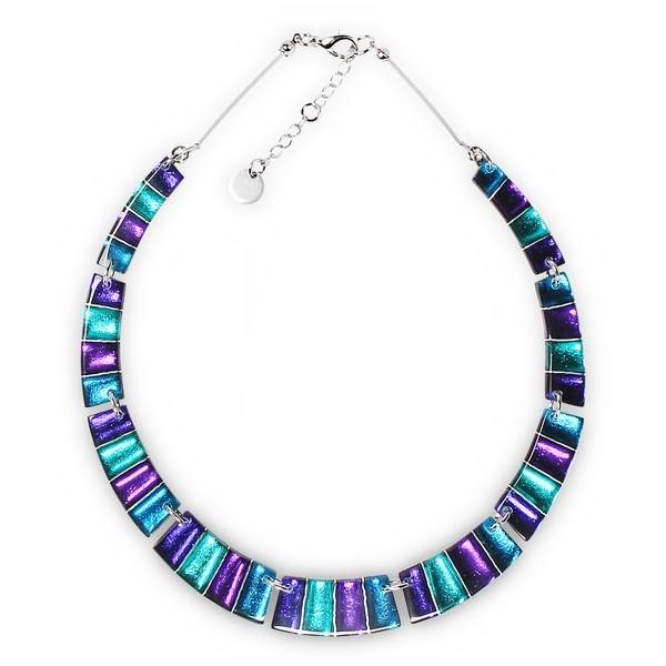 Peacock Classic Stripes Necklace | The Jewellery Stop