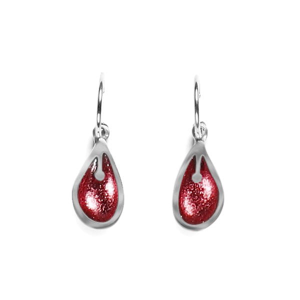 Rose Calachuchi Creole Earrings | The Jewellery Stop
