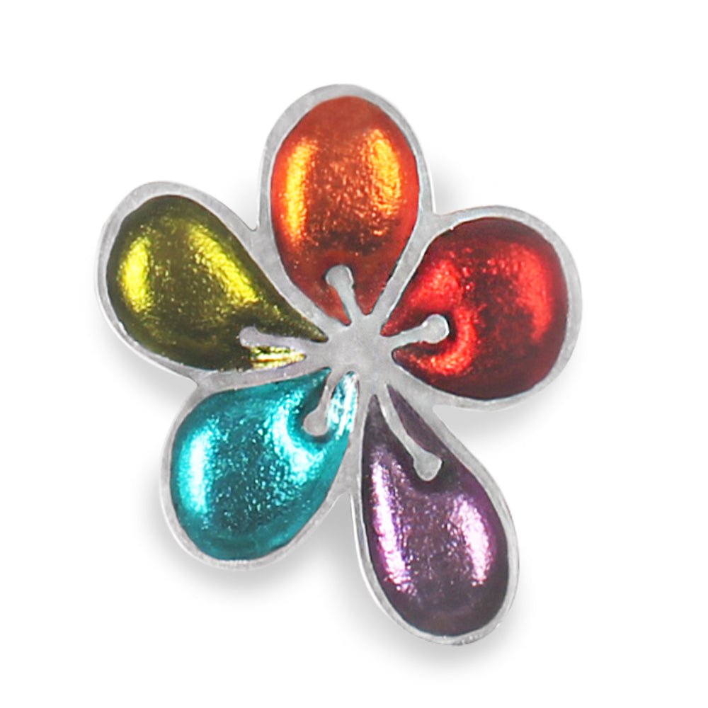 Rainbow Calachuchi Brooch | The Jewellery Stop