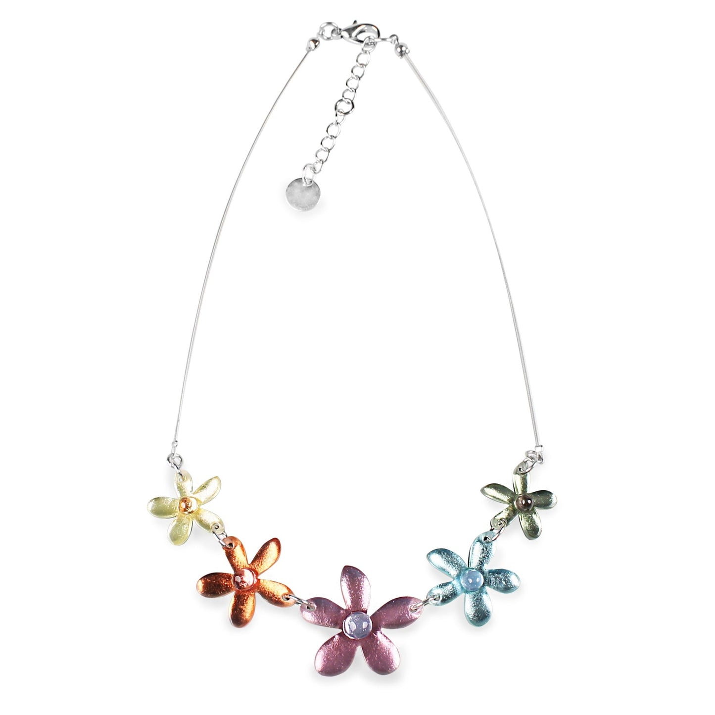 Pastels Flower Necklace | The Jewellery Stop