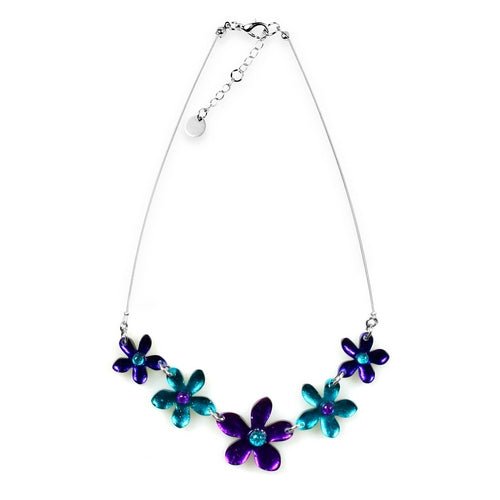 Peacock Flower Necklace | The Jewellery Stop