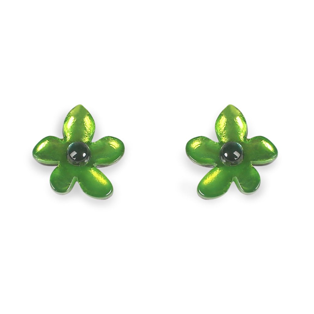 Apple Flower Stud Earrings | The Jewellery Stop