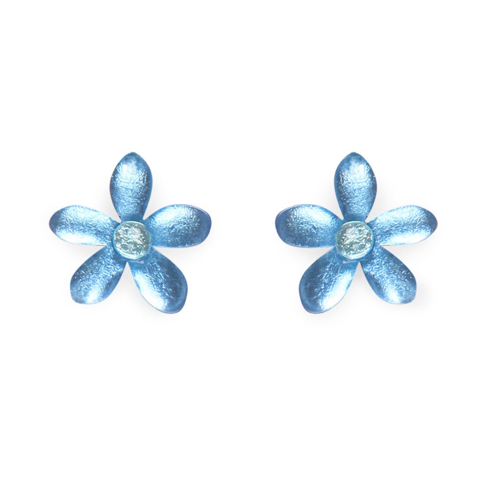 Mediterranean Flower Stud Earrings | The Jewellery Stop