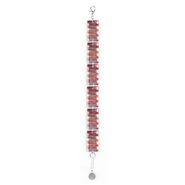 Rose Classic Stripes Bracelet | The Jewellery Stop