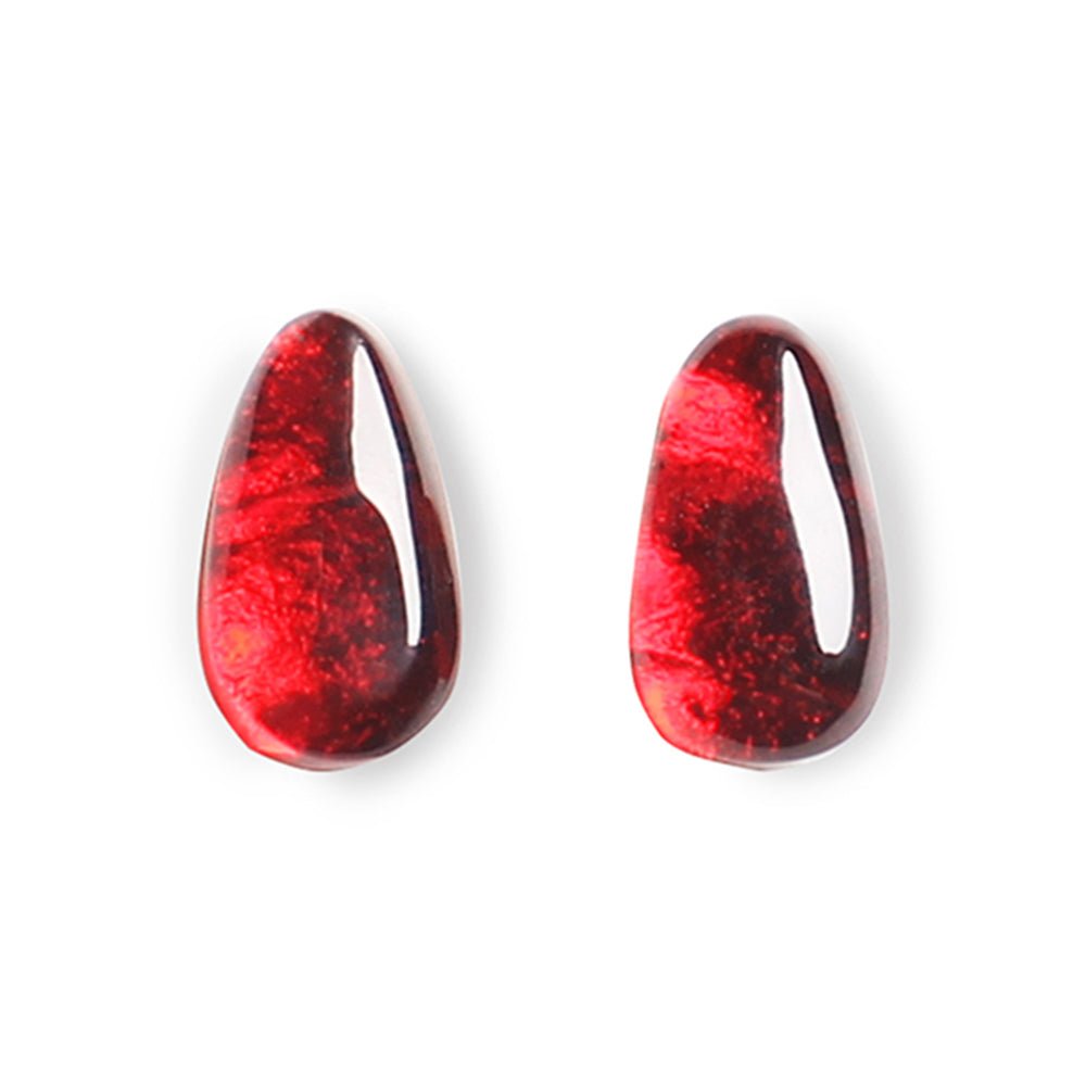Red Africa Stud Earrings | The Jewellery Stop