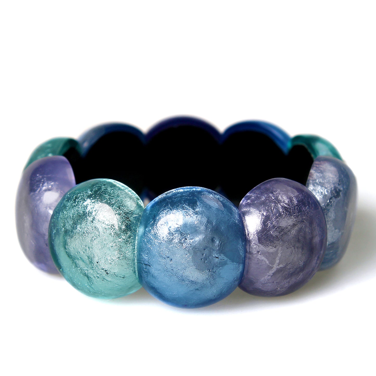 Ocean Mist Cabouchon Bangle | The Jewellery Stop