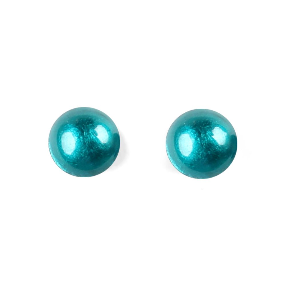 Jade Cabouchon Medium Stud Earrings | The Jewellery Stop
