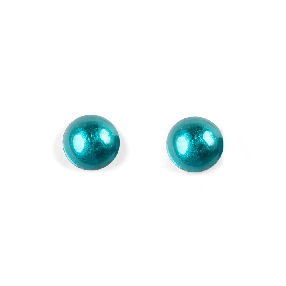 Jade Cabouchon Small Stud Earrings | The Jewellery Stop