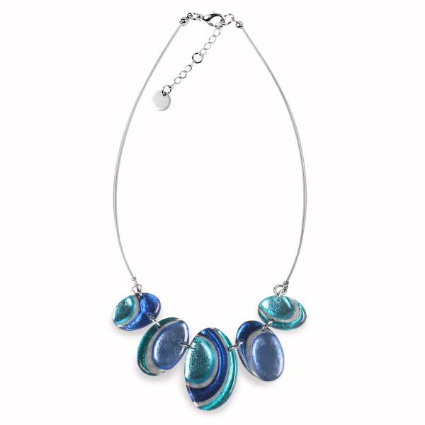 Riviera Oval Swirl Necklace | The Jewellery Stop