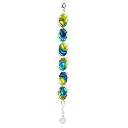 Seaweed Oval Swirl Bracelet | The Jewellery Stop