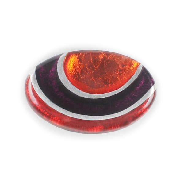 Rio Oval Swirl Brooch | The Jewellery Stop