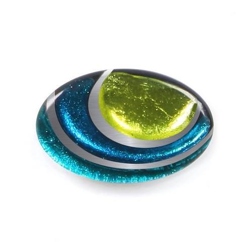 Seaweed Oval Swirl Brooch | The Jewellery Stop