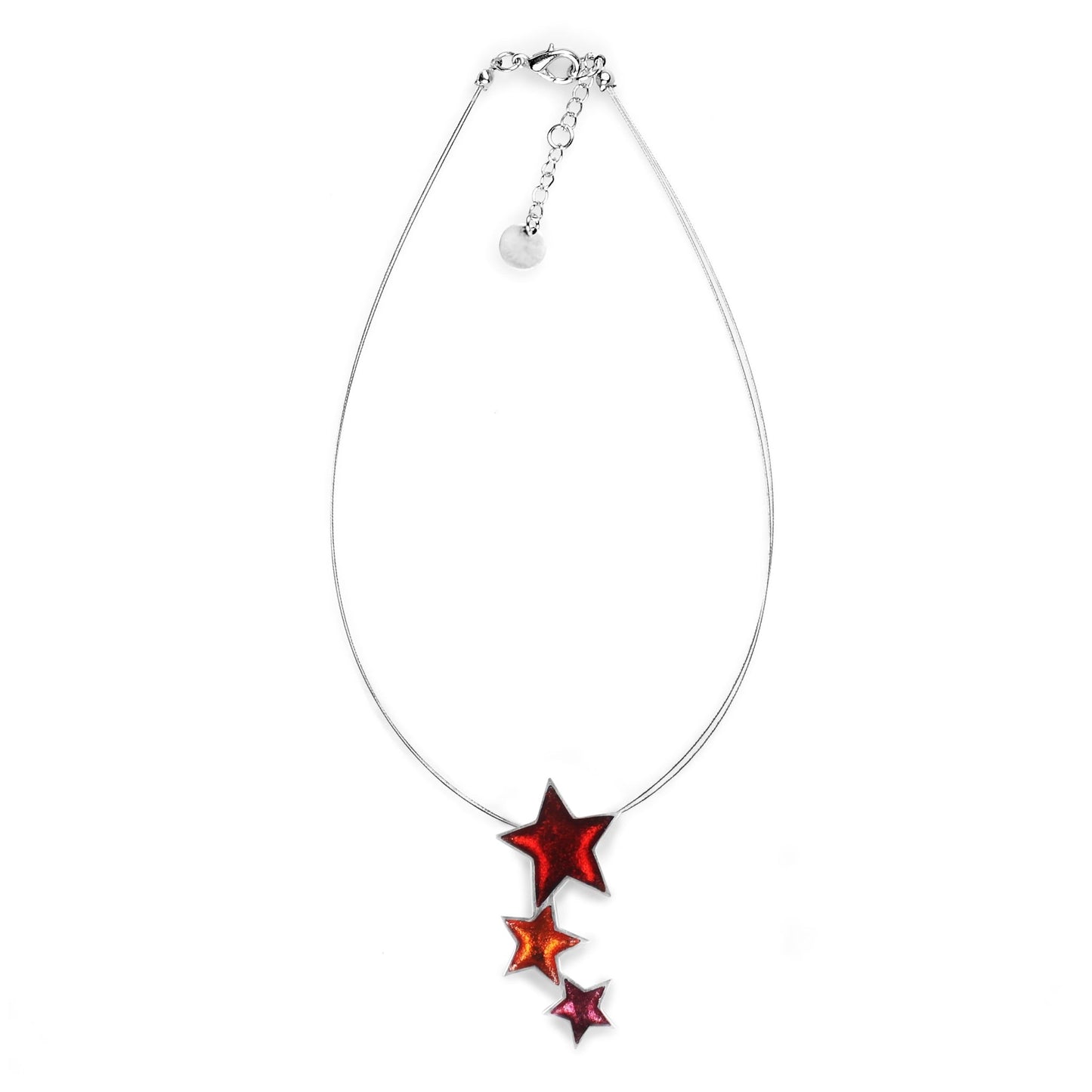 Rio Pewter Star Multi - Colour Pendant | The Jewellery Stop