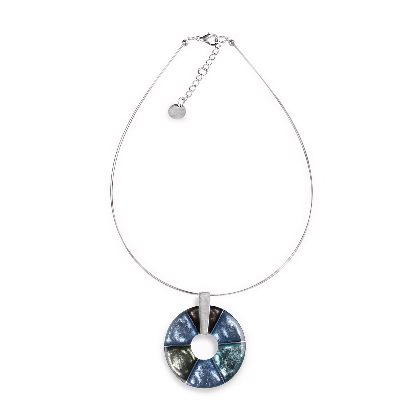 Pear Catherine Wheel Pendant | The Jewellery Stop