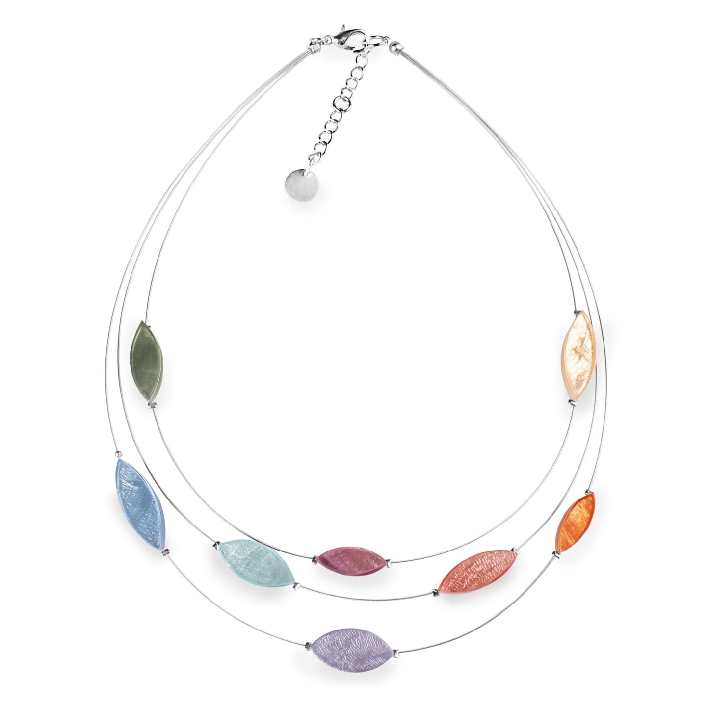 Pastels Petal Necklace | The Jewellery Stop