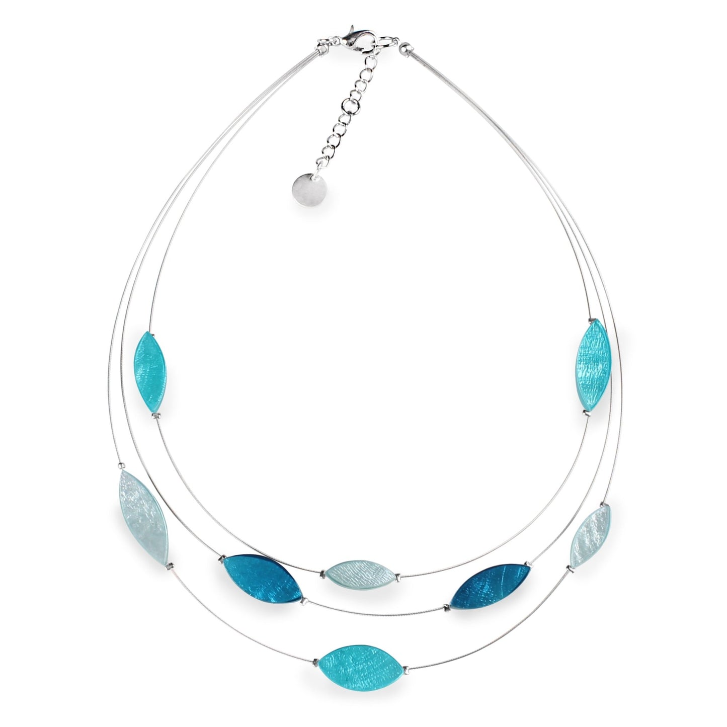 Teal Petal Necklace | The Jewellery Stop