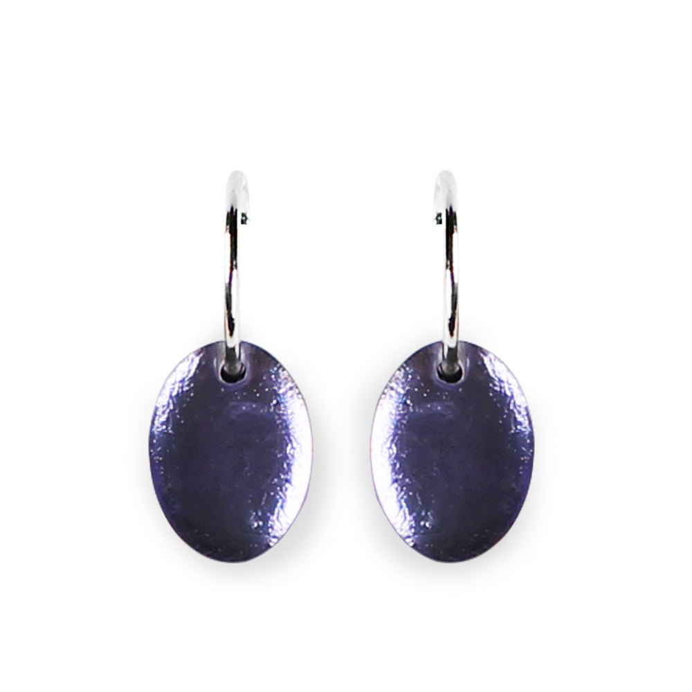 Pastels Oval Echo Creole Earrings | The Jewellery Stop