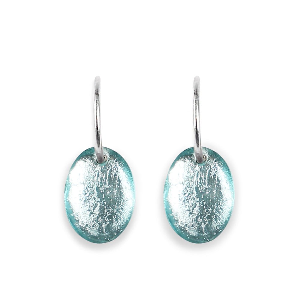 Pear Oval Echo Creole Earrings | The Jewellery Stop