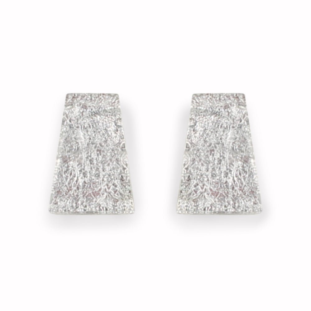 Silver Aztec Stud Earrings | The Jewellery Stop