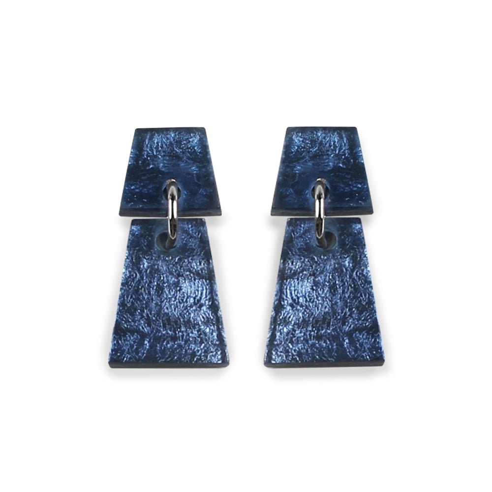 Glacier Aztec Dangle Stud Earrings | The Jewellery Stop