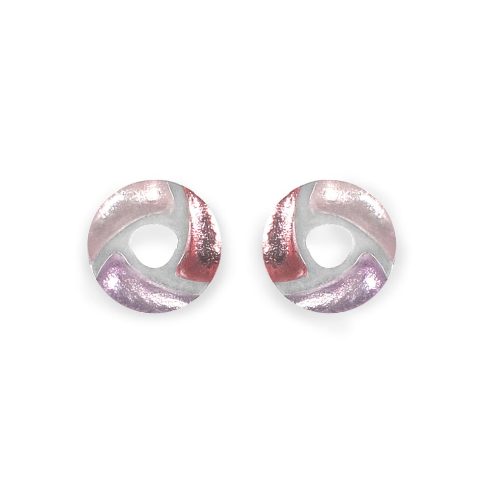 Blush Trisceli Stud Earrings | The Jewellery Stop