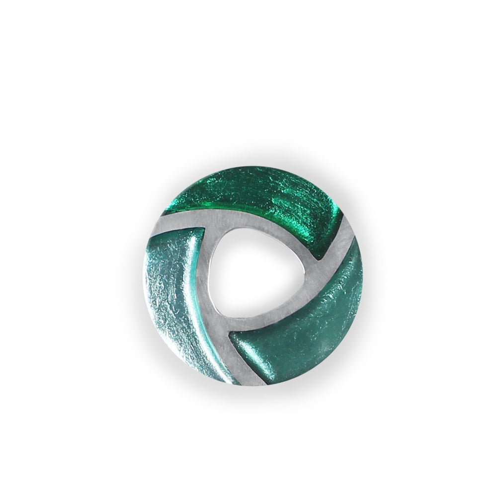 Emerald Trisceli Brooch | The Jewellery Stop