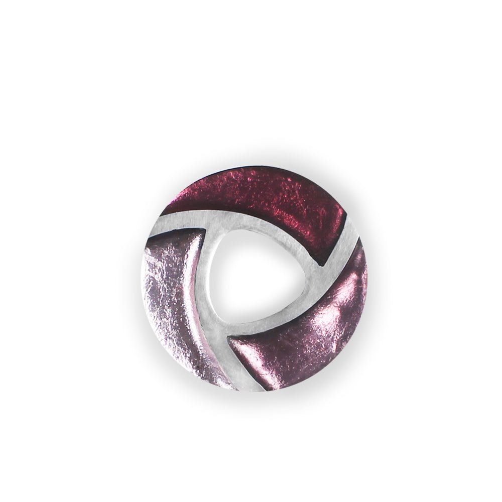 Plum Trisceli Brooch | The Jewellery Stop