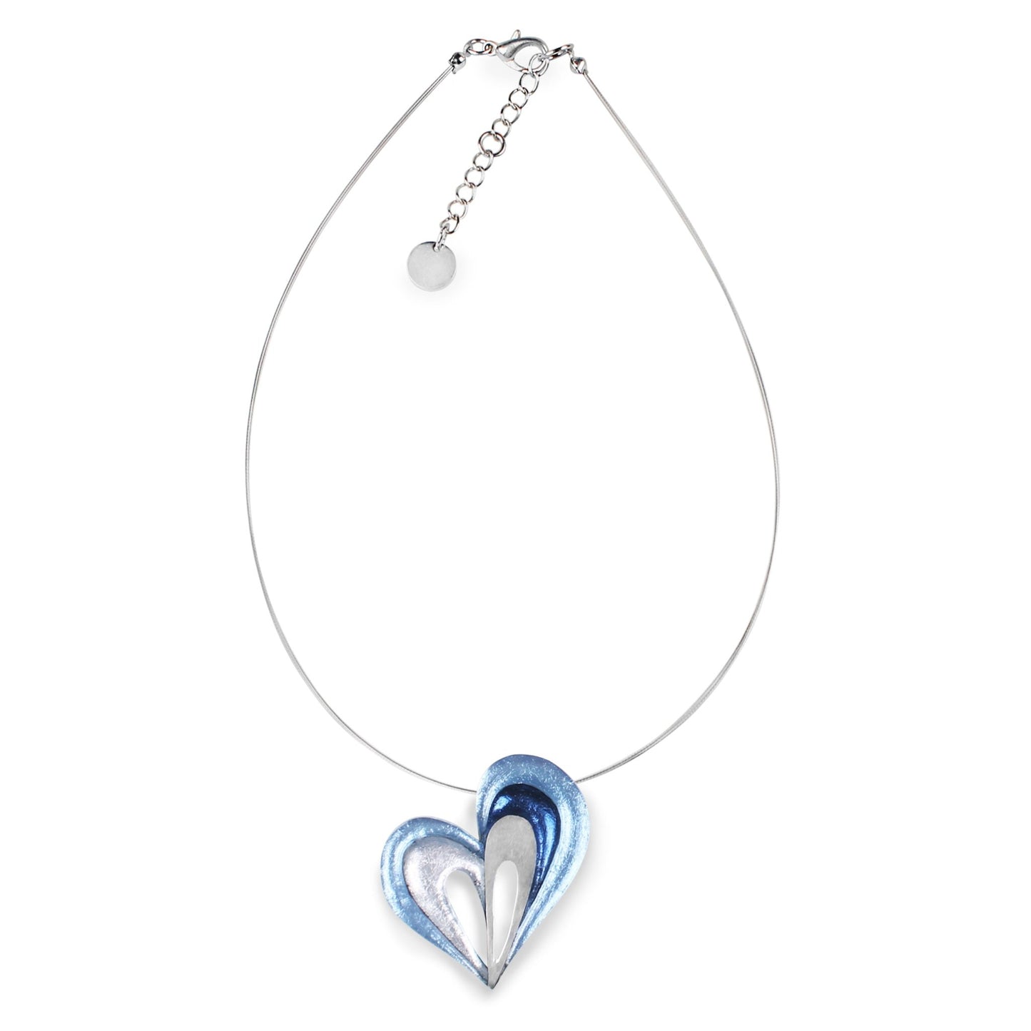 Glacier Heart Loop Pendant | The Jewellery Stop