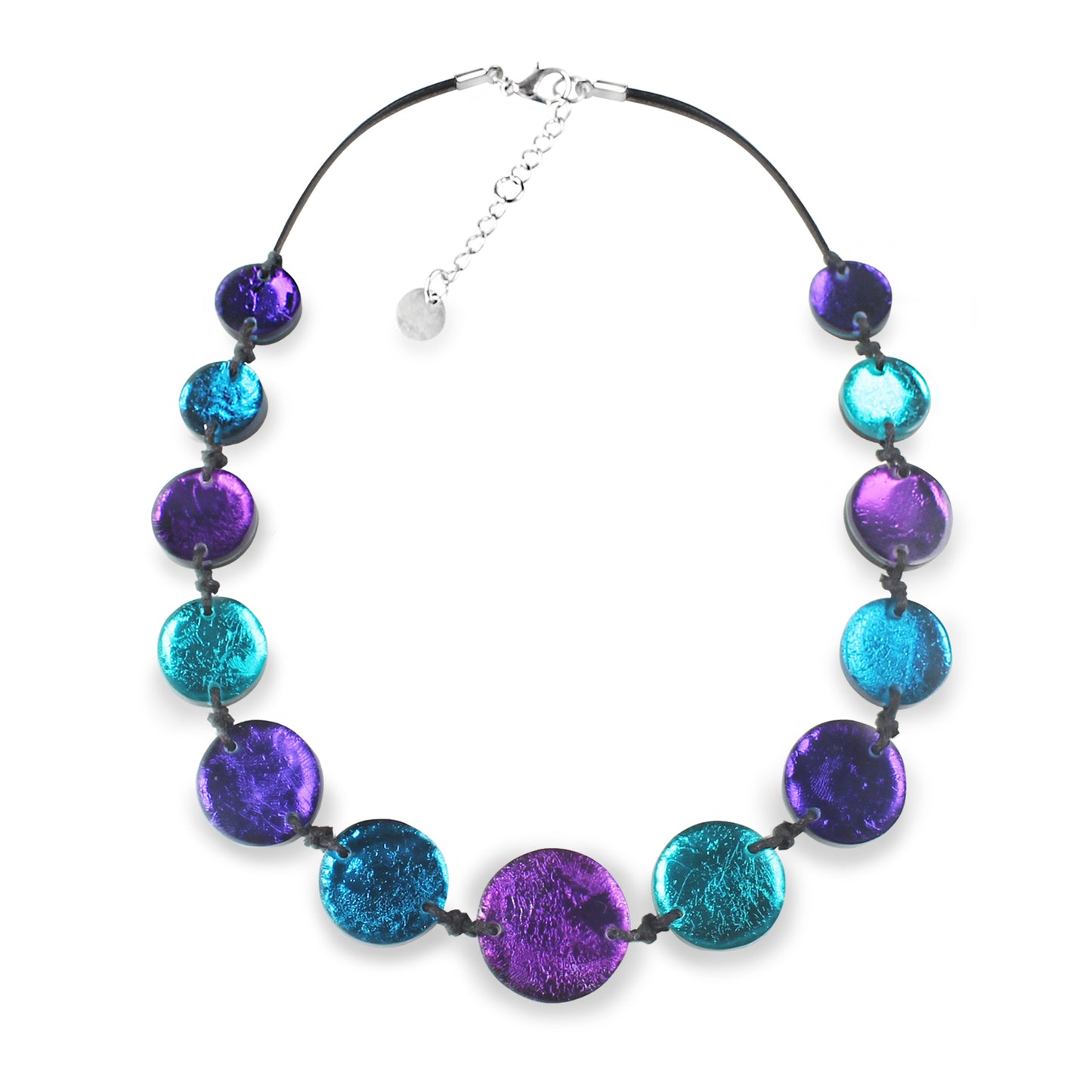 Peacock Classic Circles Necklace | The Jewellery Stop