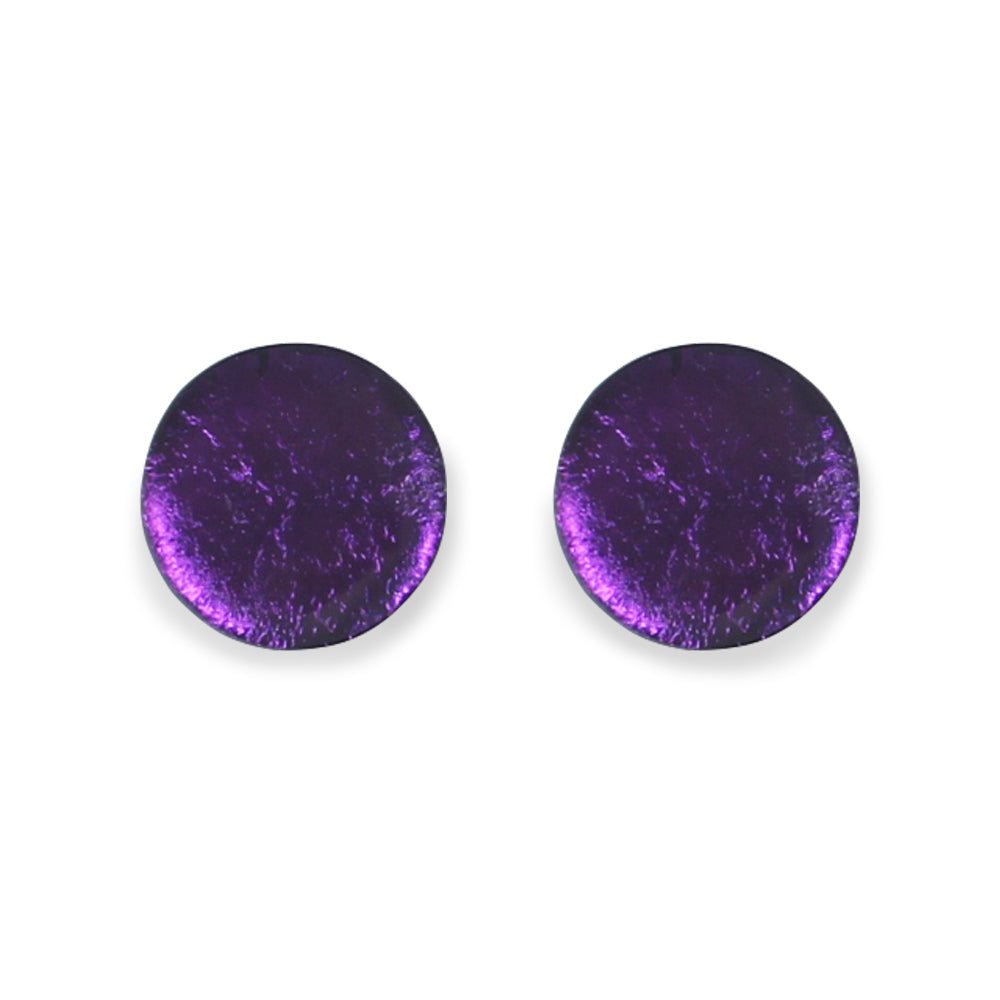 Peacock Classic Circle Clip Earrings | The Jewellery Stop