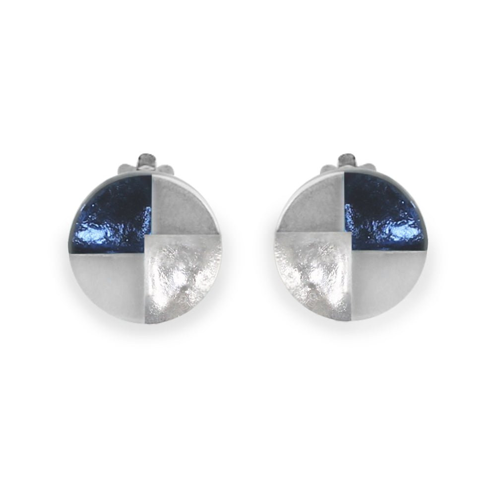 Glacier Mosaic Clip Earrings | The Jewellery Stop