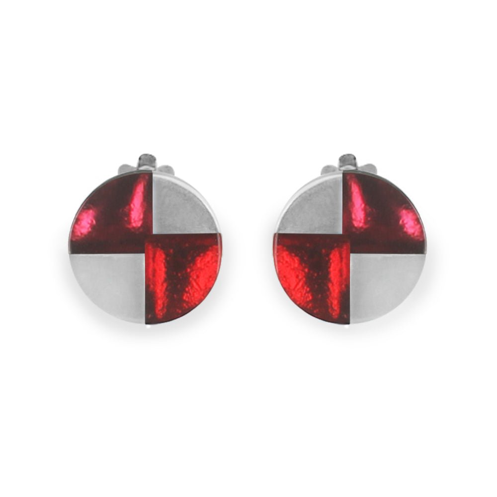 Rio Mosaic Clip Earrings | The Jewellery Stop