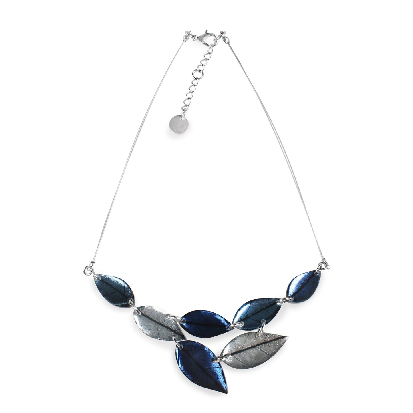 Ice Skeletal Leaf Combi Necklace | The Jewellery Stop