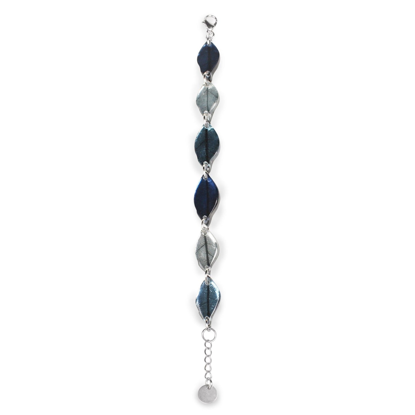 Ice Skeletal Leaf Combi Bracelet | The Jewellery Stop