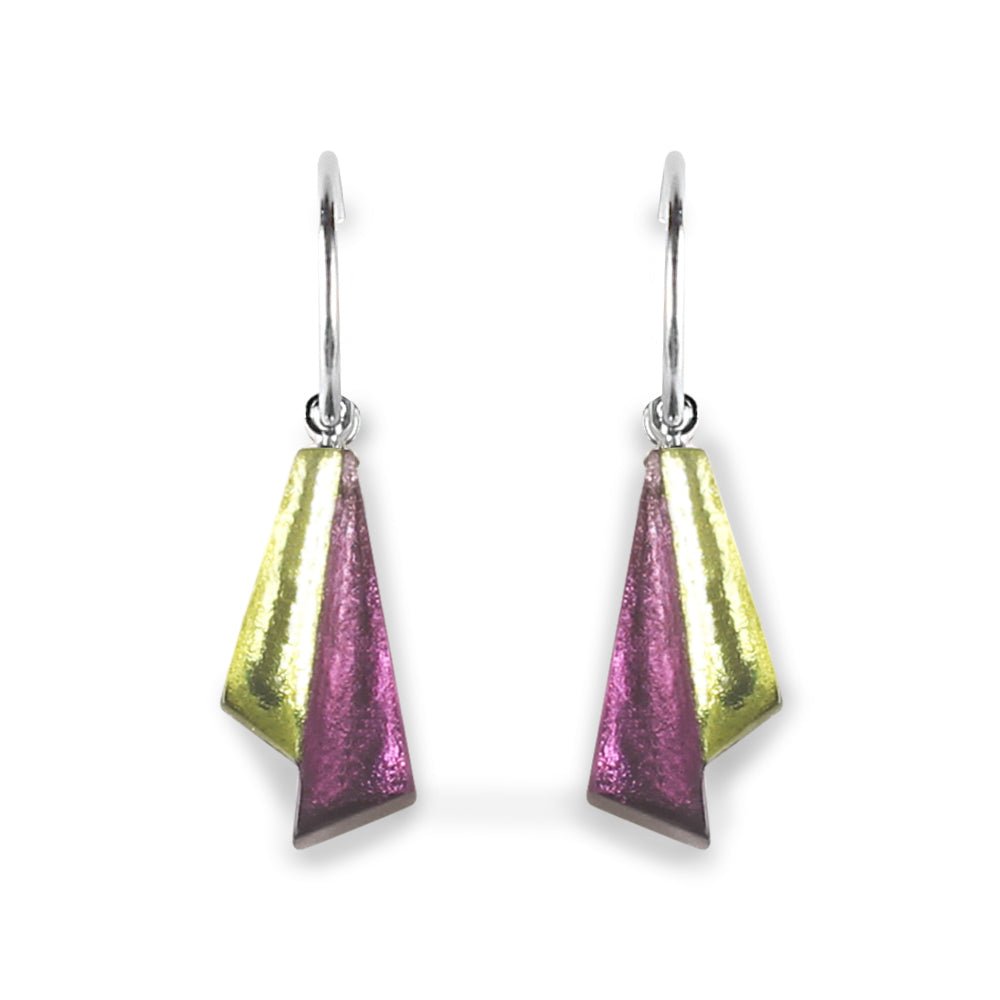 Kingfisher Deco Combi Creole Earrings | The Jewellery Stop