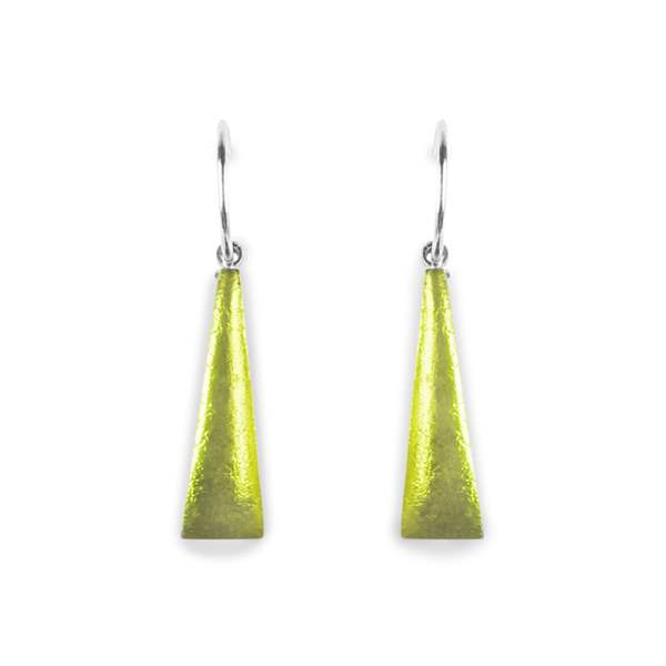 Kingfisher Shard Creole Earrings | The Jewellery Stop