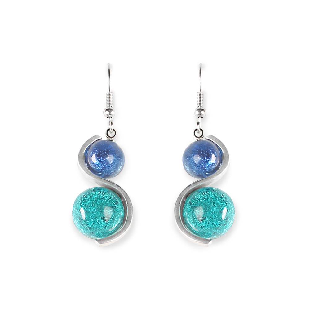 Riviera Bubble Fish Hook Earrings | The Jewellery Stop