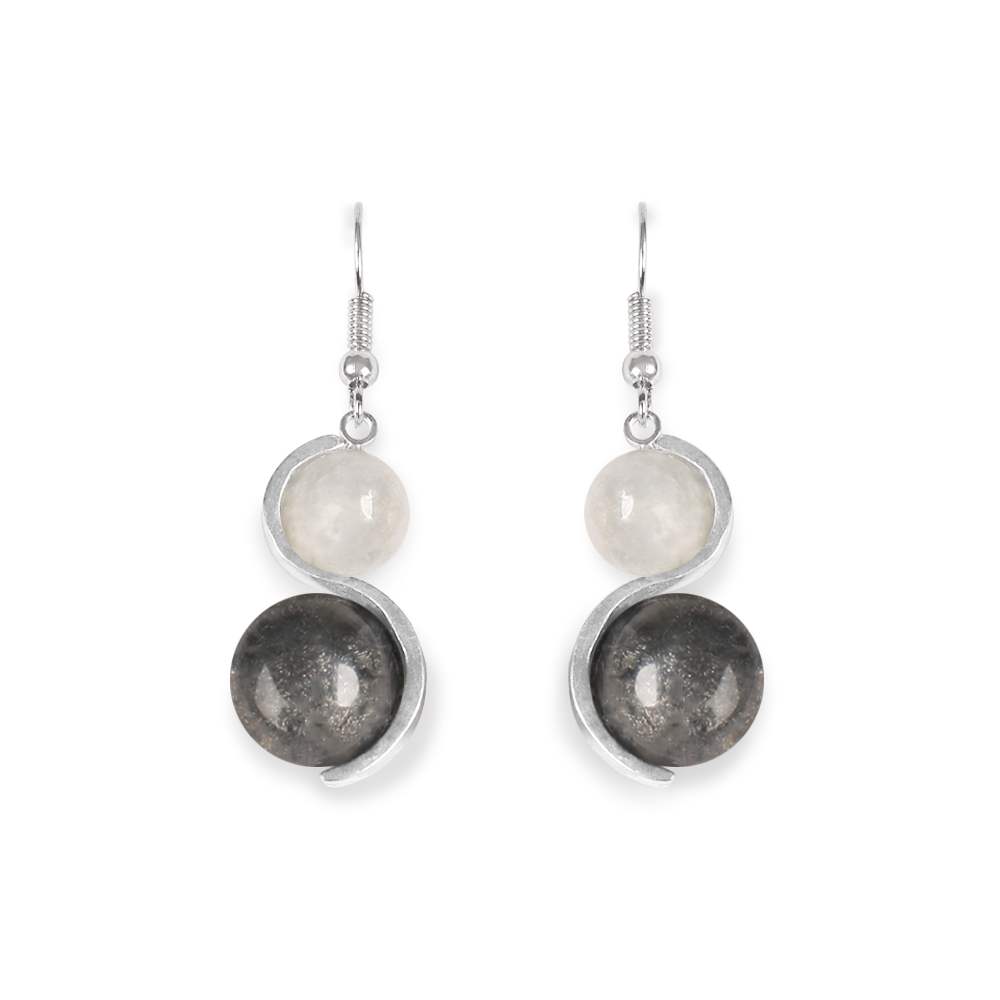 Silhouette Bubble Fish Hook Earrings | The Jewellery Stop
