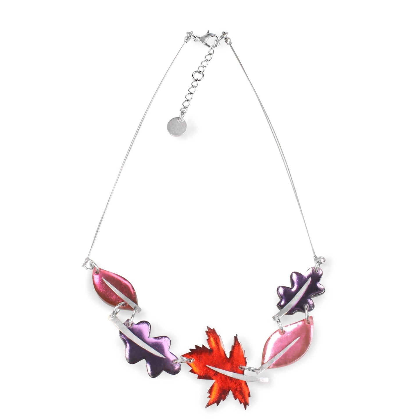 Trifle Assorted Leaf Combi Necklace | The Jewellery Stop