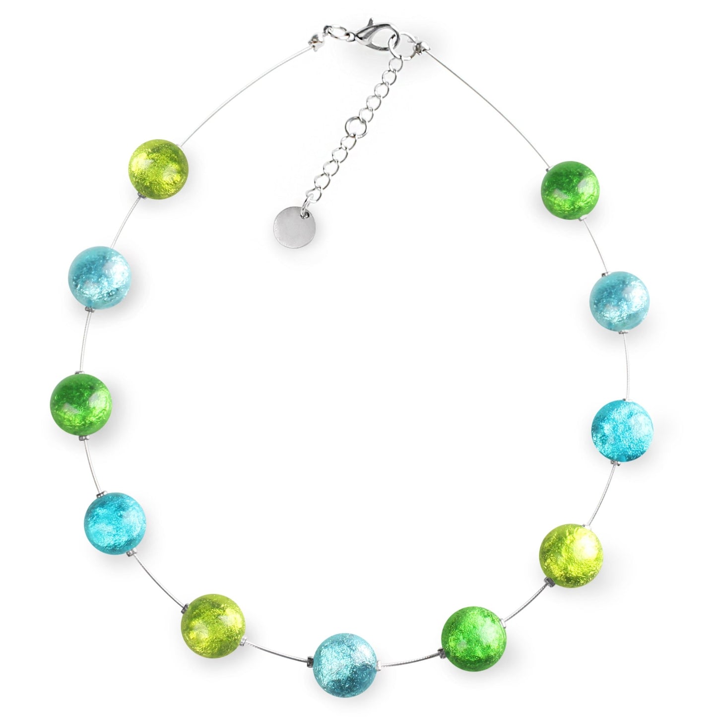 Caribbean Cabouchon Floating Combi Necklace | The Jewellery Stop
