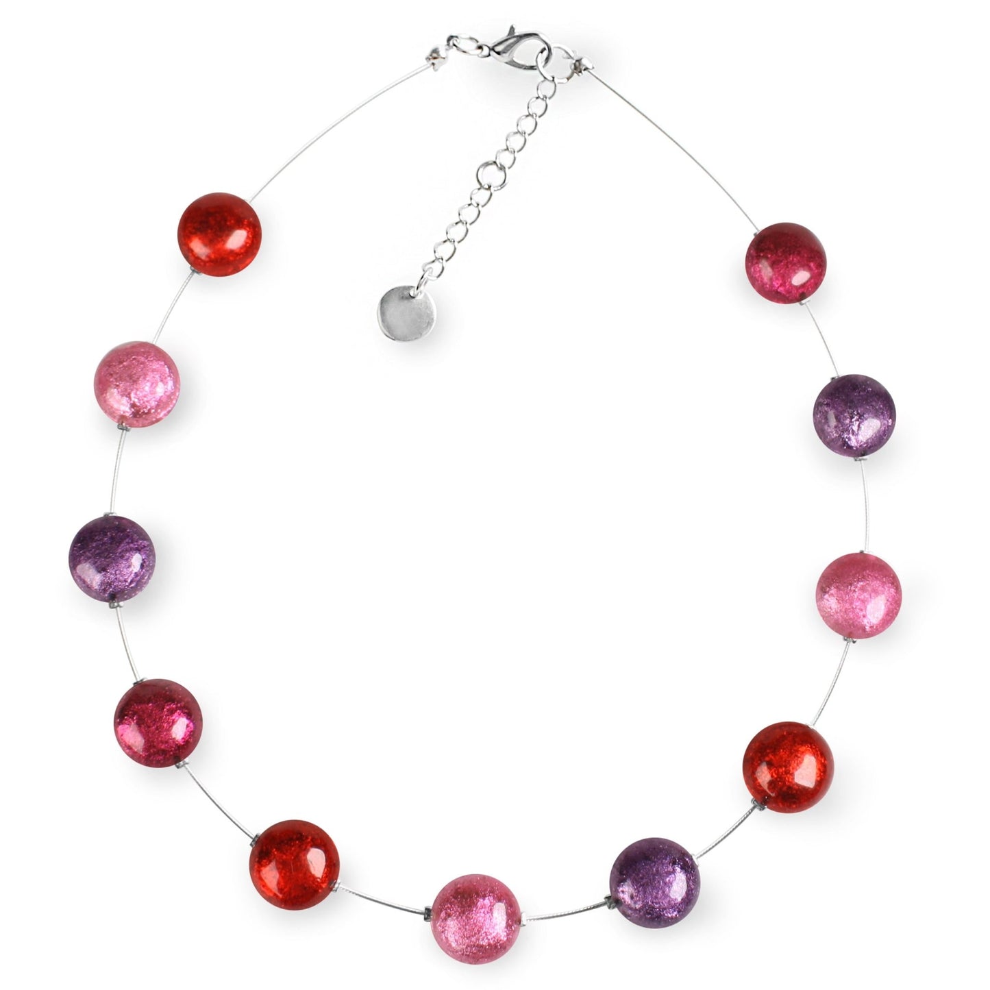 Trifle Cabouchon Floating Combi Necklace | The Jewellery Stop