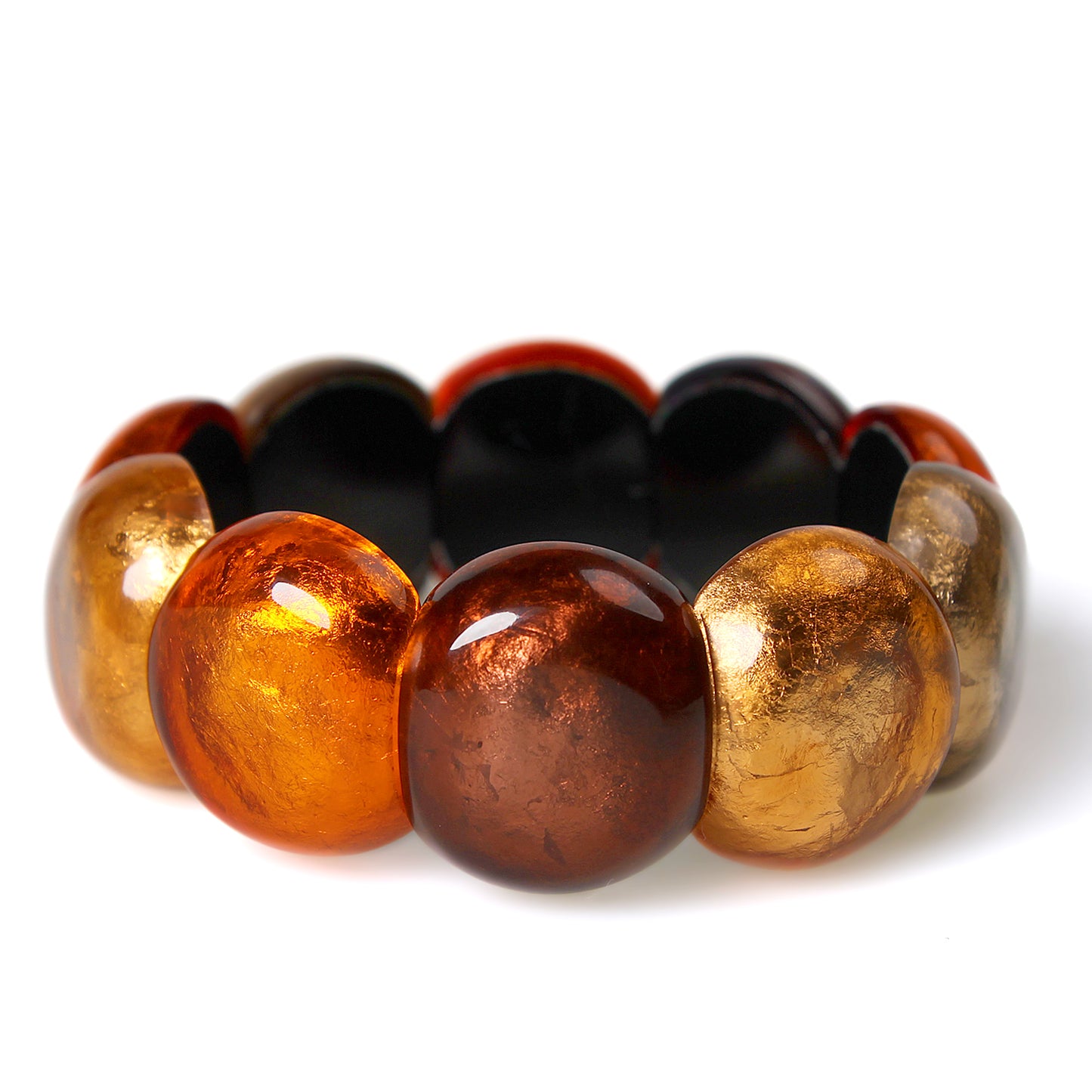 Spice Cabouchon Combi Bangle | The Jewellery Stop