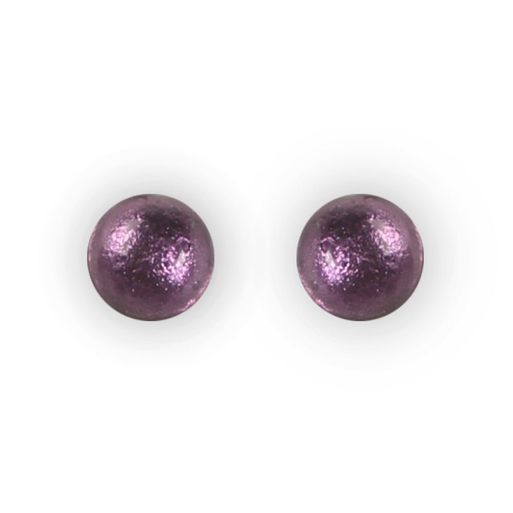 Peacock Cabouchon Combi Medium Stud Earrings | The Jewellery Stop