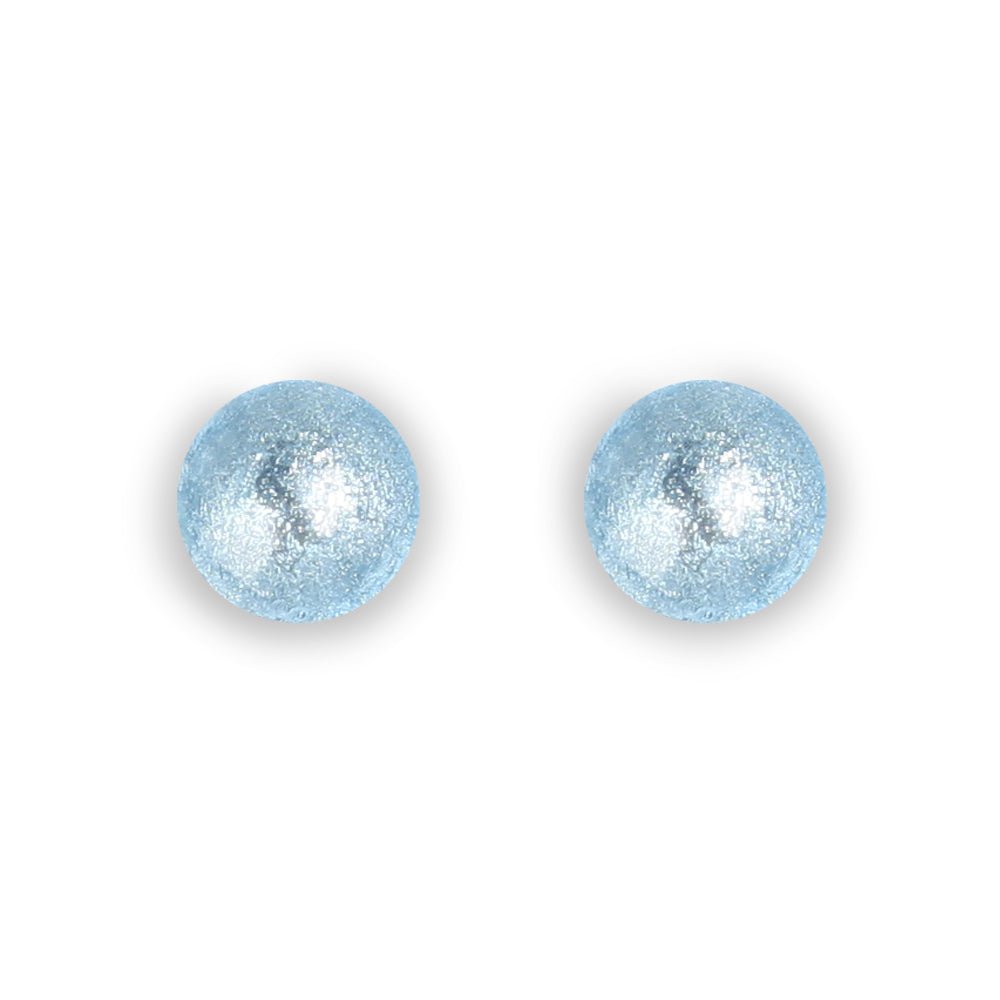 Pear Cabouchon Combi Medium Stud Earrings | The Jewellery Stop