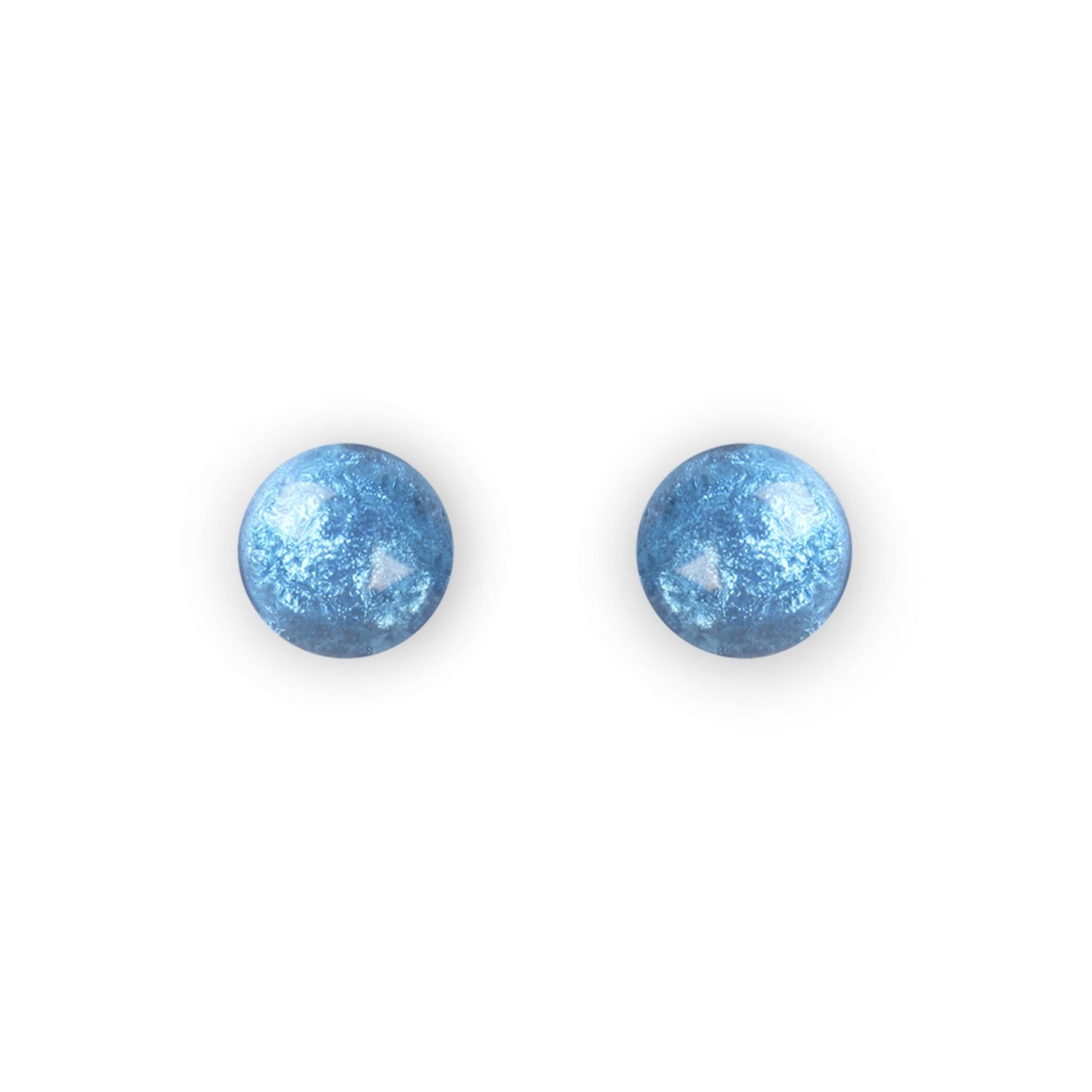 Mediterranean Cabouchon Combi Small Stud Earrings | The Jewellery Stop