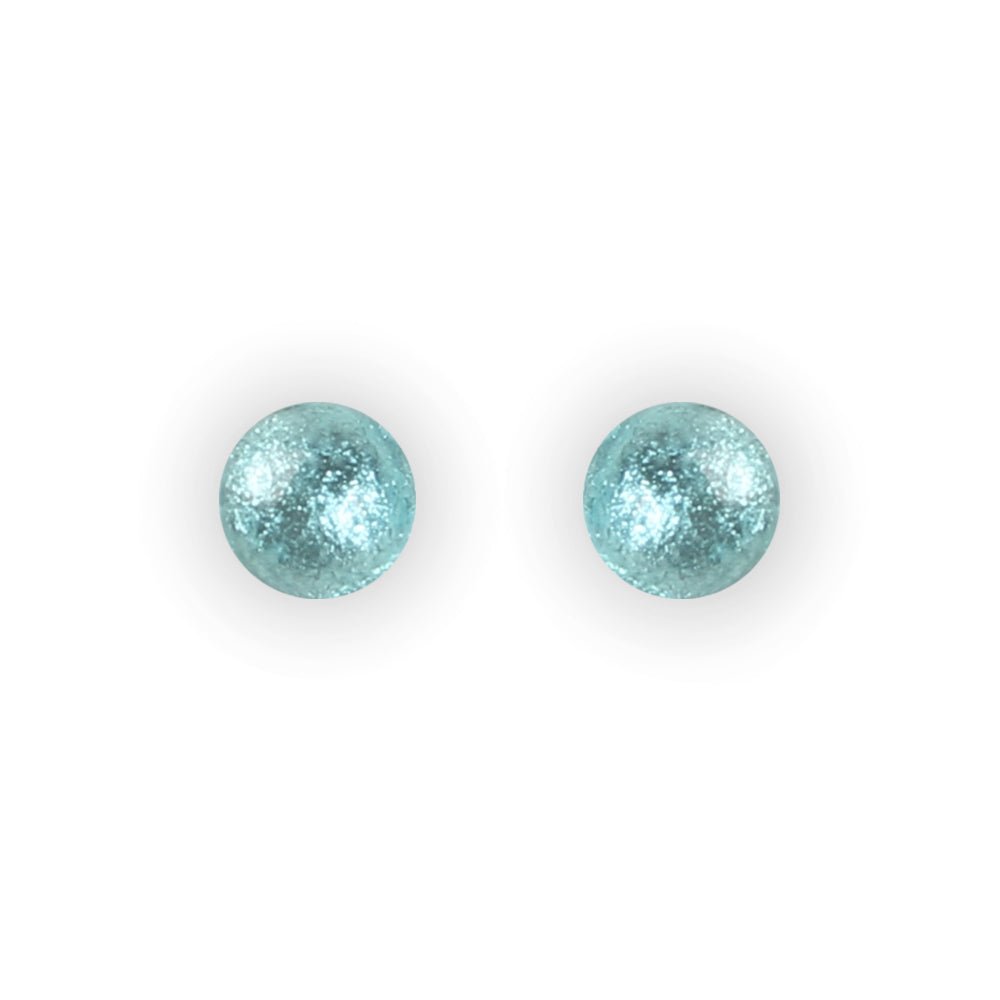 Riviera Cabouchon Combi Small Stud Earrings | The Jewellery Stop