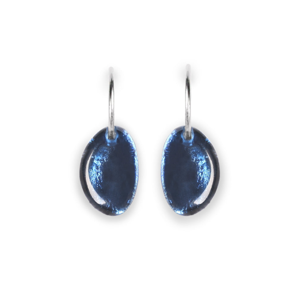 Ice Pebble Combi Creole Earrings | The Jewellery Stop
