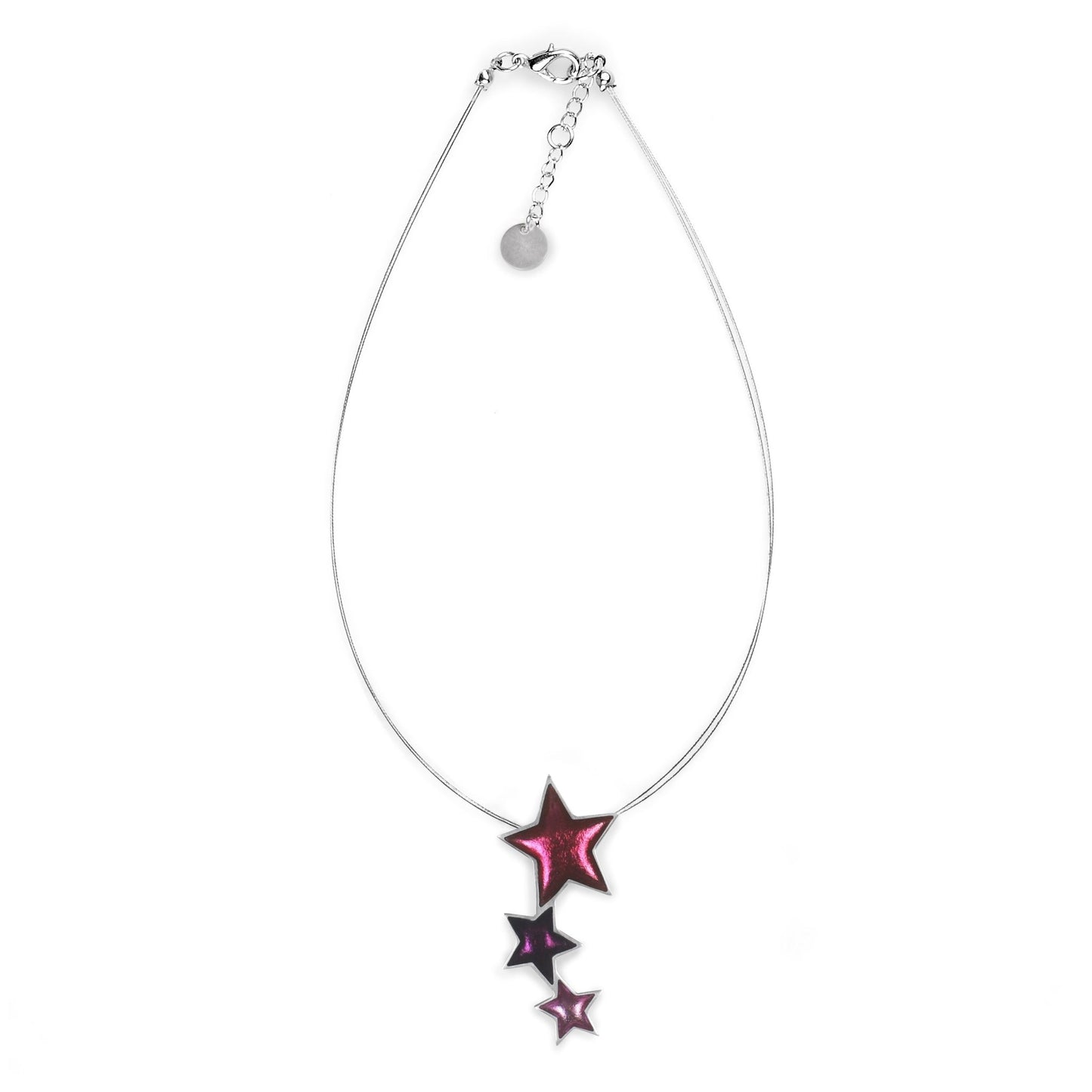 Blackberry Pewter Star Mix Pendant | The Jewellery Stop