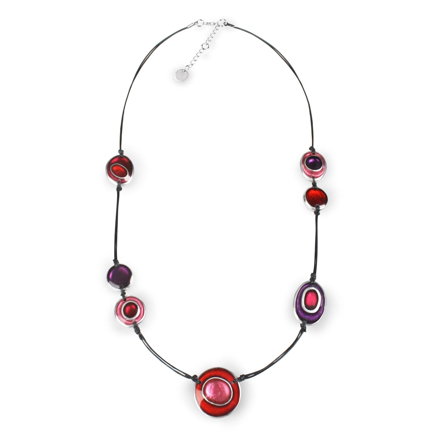 Trifle Organic Circles Long Necklace | The Jewellery Stop