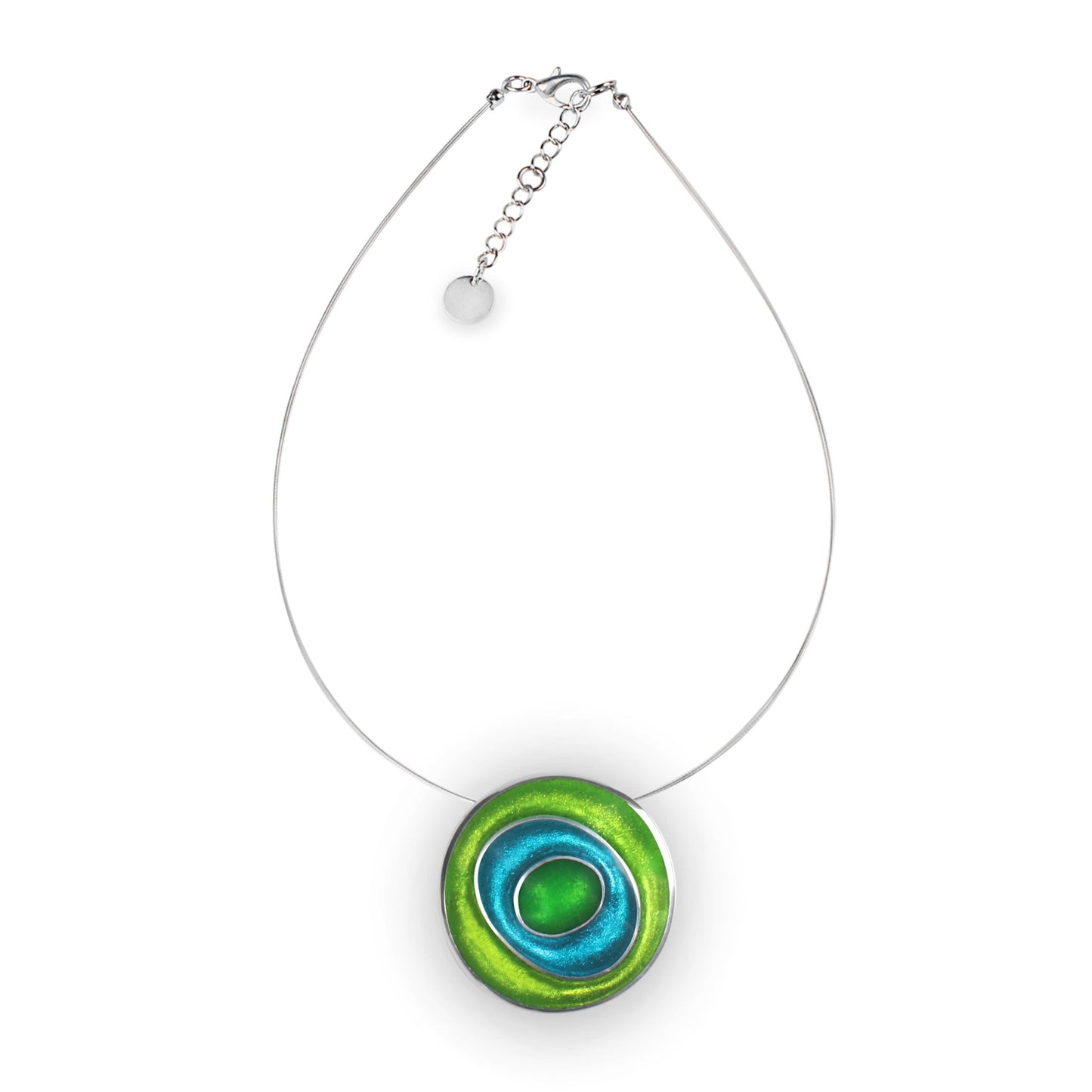 Caribbean Organic Circles Pendant | The Jewellery Stop